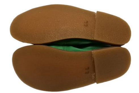 【KOBE DADA CAM-2 グリーン】本革国産コンフォートスリッポン